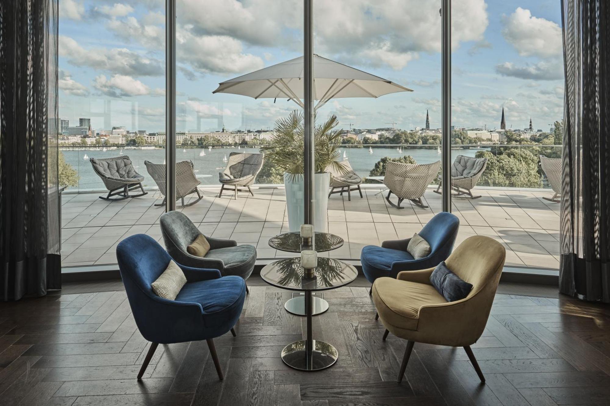 The Fontenay Hamburgo Exterior foto The Terrace at The Westin Paris